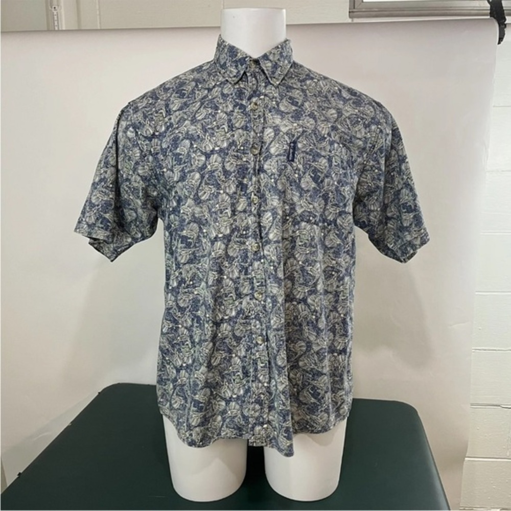 Columbia Sportswear Co Mens Short Sleeve Button Down Shirt Size M (145)